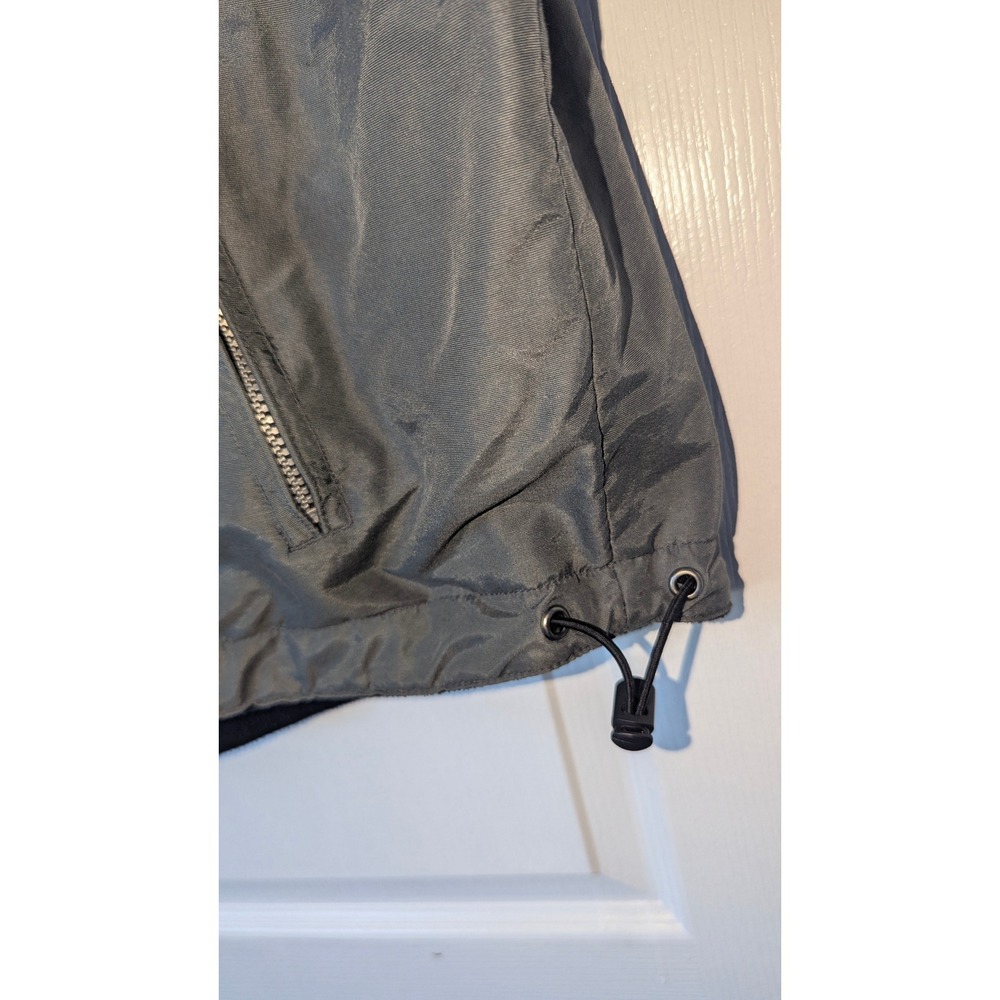 Free Country Mens XL Gray Fleece Utility Vest Full Zip Outdoor Pockets - Picture 6 of 7